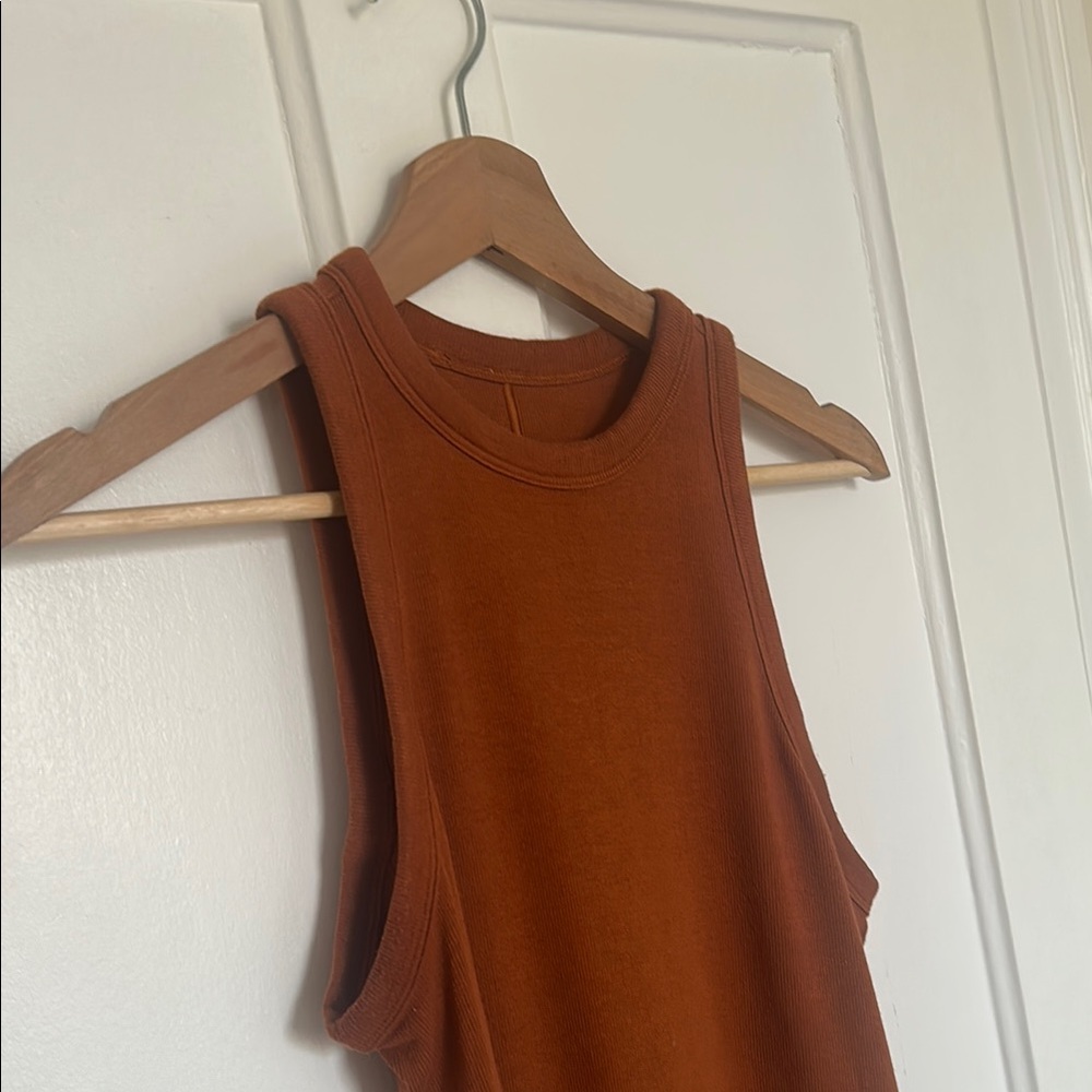 Lululemon Ribbed High Neck Tank Top - Picture 2 of 5